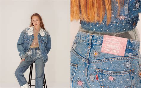 levis strauss miu miu|Miu Miu and Levi’s Just Released the Chicest Collection of.